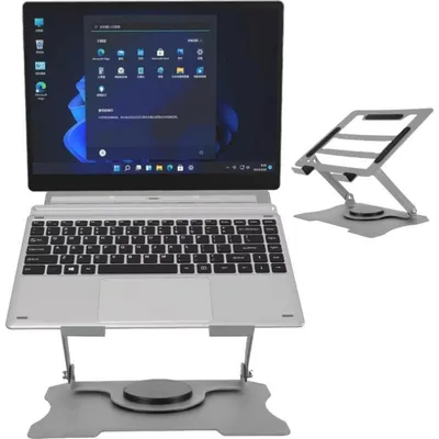 Ergonomische verstellbare Laptop-Ständer Mozos N4-SV für bis zu 17 Zoll