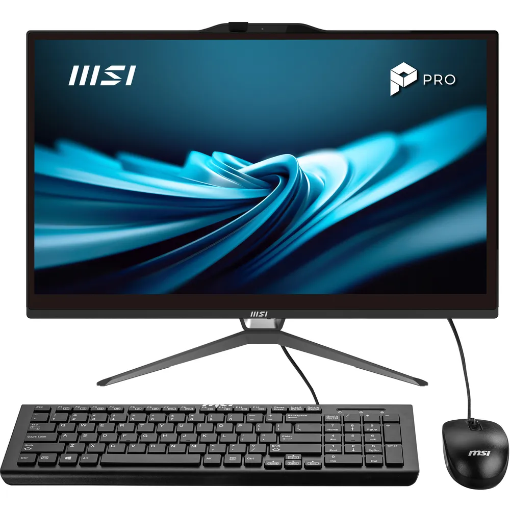 All-in-One PC MSI Pro AP222T 14M-490EU Intel Core i3-14100 8GB 256GB SSD UHD 730 21.5" Windows 11 Home Touchscreen