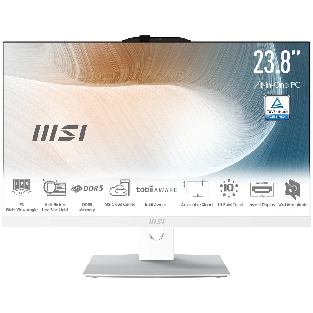 MSI Modern AM242TP 1M-1874AT | 00ae0722-1874 | 23.8" FHD Touch - Core 5 120U