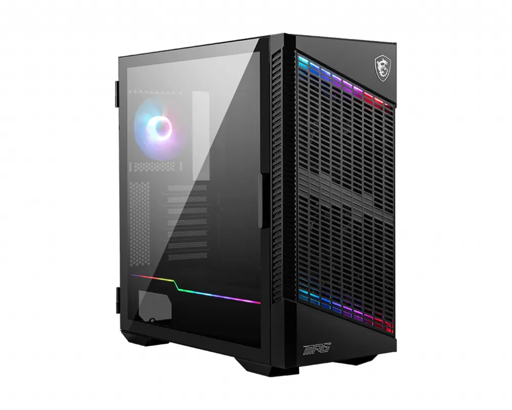 MSI MPG Velox 100P Airflow gehärtetes Glas USB 3.2