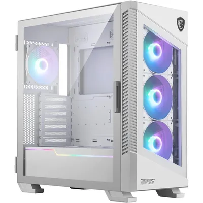 MSI MPG Velox 100R Hartglas USB 3.2 Weiß