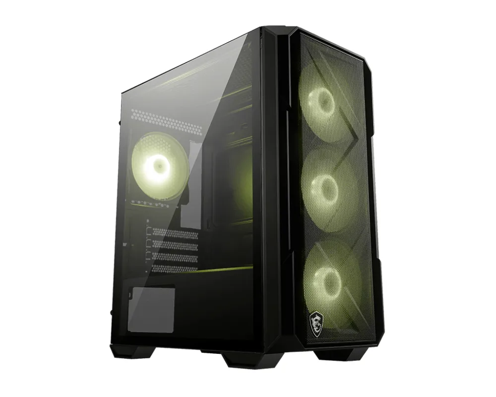 PC-Gehäuse MSI MAG FORGE M120R AIRFLOW Mini Tower Gaming