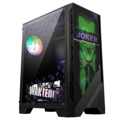 PC-Gehäuse MSI MAG FORGE 121A Airflow ARGB Glas USB 3.0 Schwarz