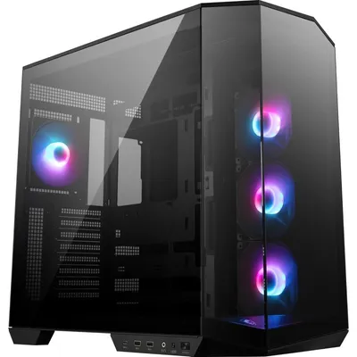 MSI MAG PANO M100R PZ ARGB Semi-Tower Dual Tempered Glass USB-C Schwarz