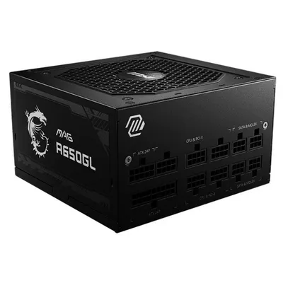 MSI MAG A650GL 650W 80 Plus Gold Modular