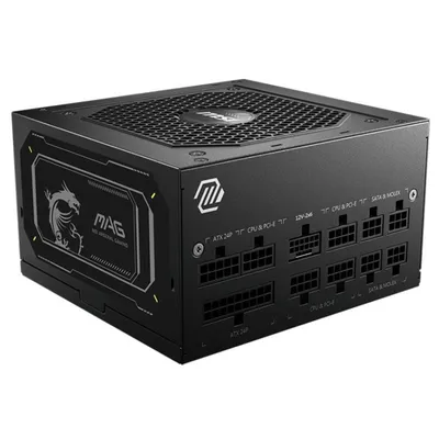 MSI MAG A750GL PCIE5 II ATX 3.1 750W 80 Plus Gold Modular