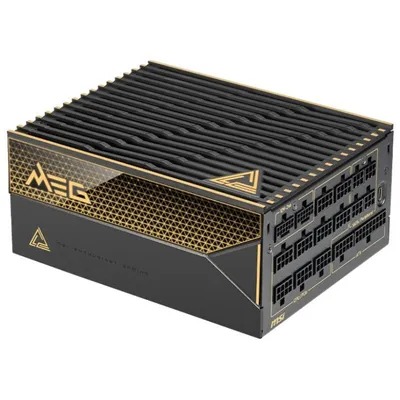 MSI MEG Ai1600T PCIE5 ATX 3.1 PCIe 5.1 1600W 80 Plus Titanium Modular