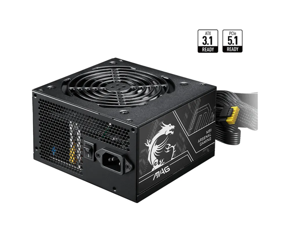 Netzteil MSI MAG A750BN PCIE5 II 750W 80 PLUS Bronze ATX