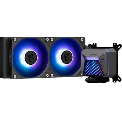 Flüssigkeitskühlung MSI MAG CORELIQUID A15 240mm 2 Lüfter ARGB