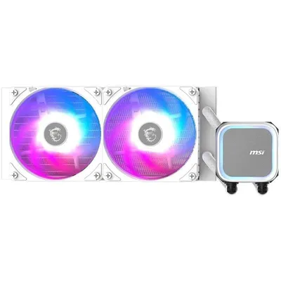 Refrigeración Líquida MSI MAG CORELIQUID A13 240mm 2 Lüfter ARGB Weiß