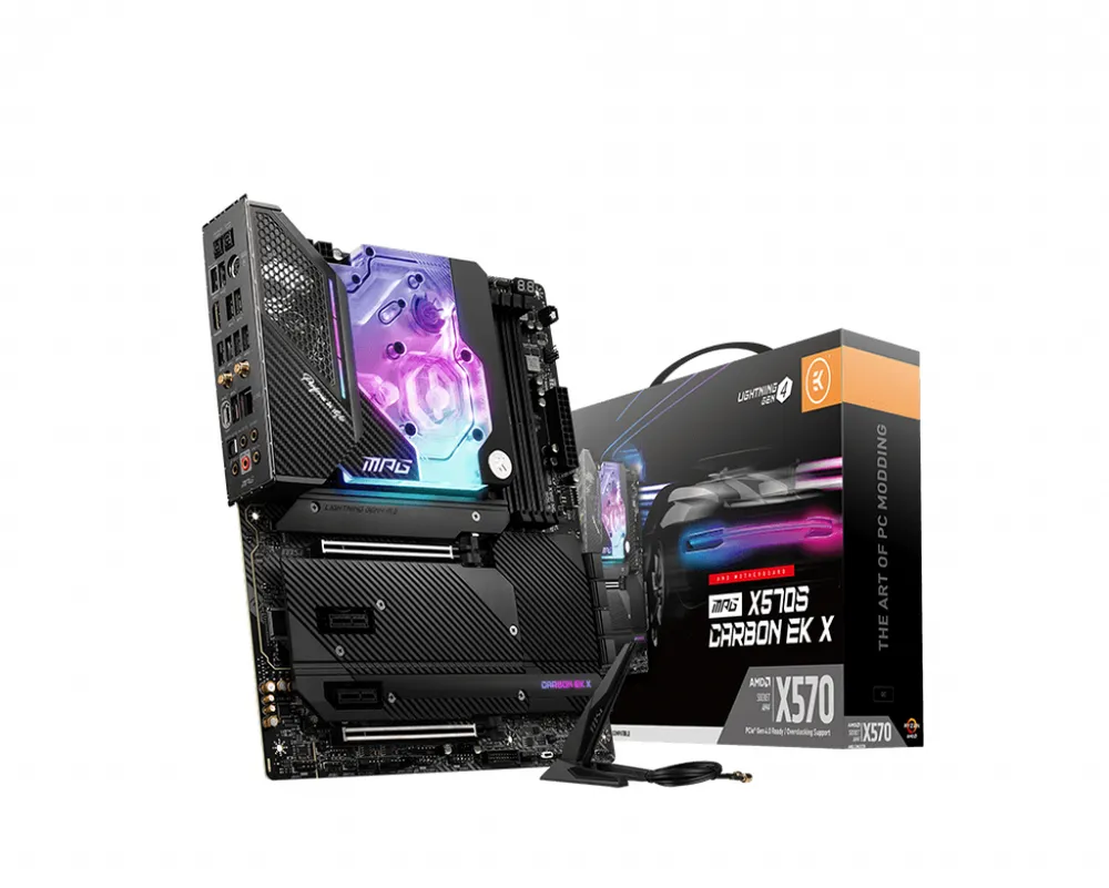 MSI MPG X570S CARBON EK X | 7d52-002r | AMD - Socket AM4
