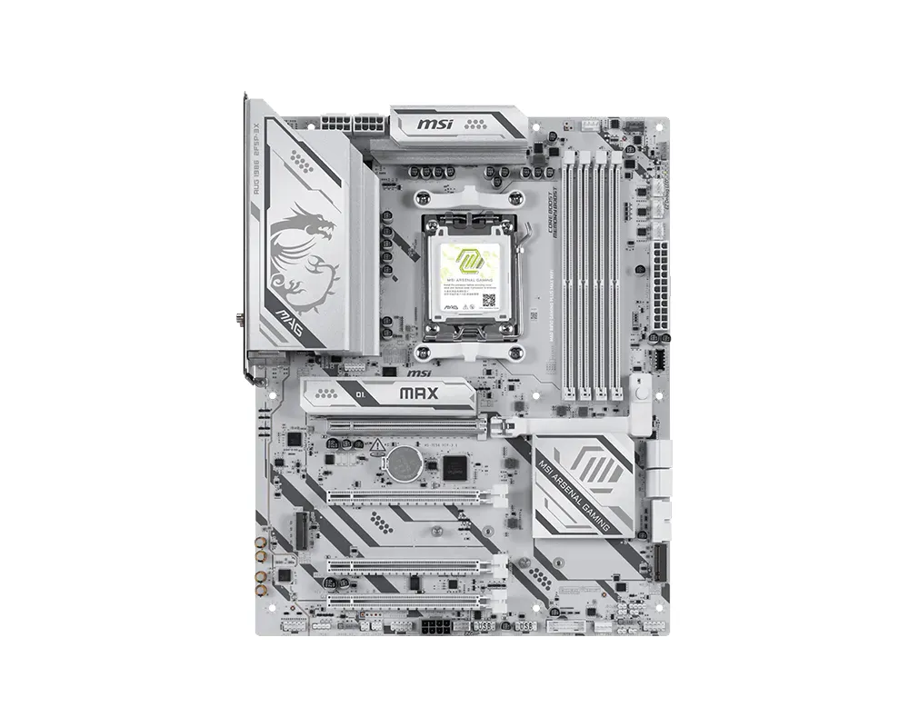 Motherboard MSI MAG B850 GAMING PLUS MAX WIFI AMD B850 AM5 DDR5 ATX WiFi 7 RGB