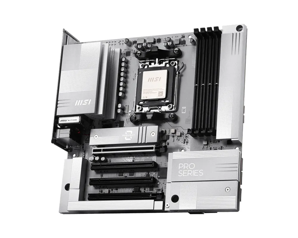 MSI PRO B850M-A WiFi Project Zero (B850,AM5,mATX,DDR5