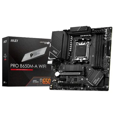 MSI PRO B650M-A WIFI AMD B650 Sockel AM5 micro ATX