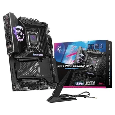 Motherboard MSI MPG Z890 CARBON WIFI Intel Z890 LGA 1851 DDR5 ATX WiFi 7 Thunderbolt RGB