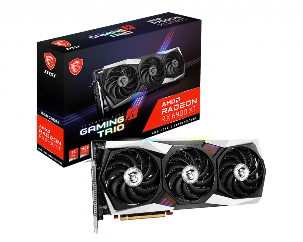 Grafikkarte MSI Radeon RX 6900 XT GAMING X TRIO 16GB GDDR6