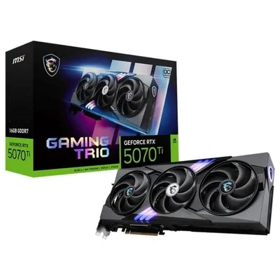 Grafikkarte MSI GeForce RTX 5070 Ti GAMING TRIO OC 16GB GDDR7 Reflex 2 RTX AI DLSS4