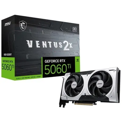Grafikkarte MSI GeForce RTX 5060 Ti VENTUS 2X OC PLUS 8GB GDDR7 Reflex 2 RTX AI DLSS4