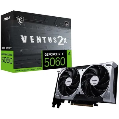 Tarjeta Gráfica MSI GeForce RTX 5060 8GB GDDR7 Reflex 2 RTX AI DLSS4