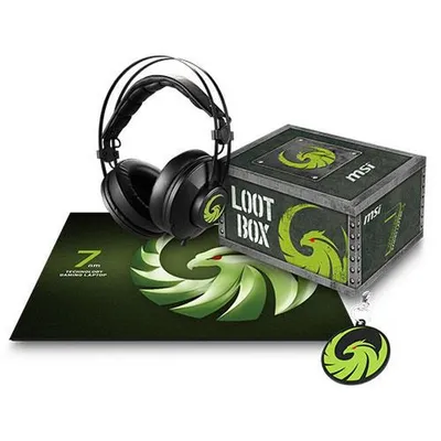 MSI Lootbox-Paket für das Gaming-Zubehörpaket der Alpha 15-Serie PROMO