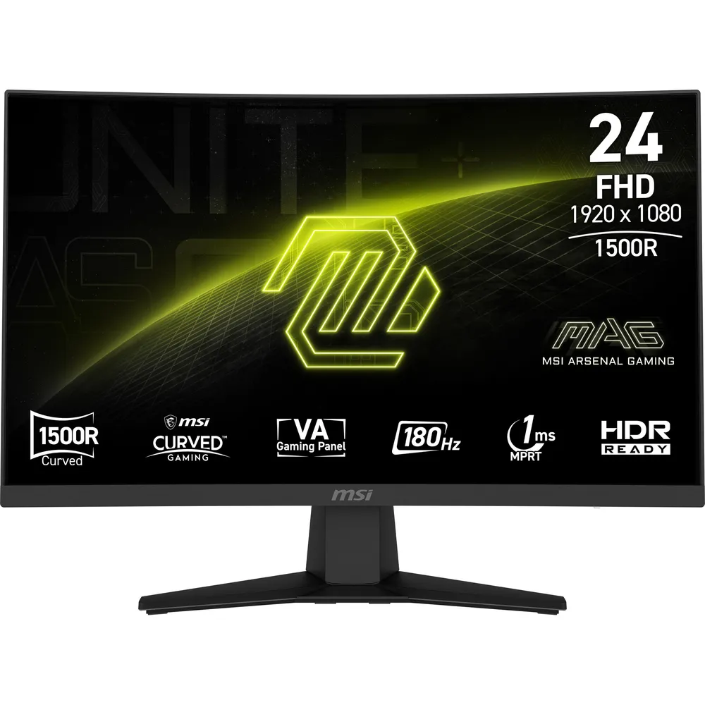 MSI MAG 244C 23,6" VA FullHD 165Hz FreeSync Curved