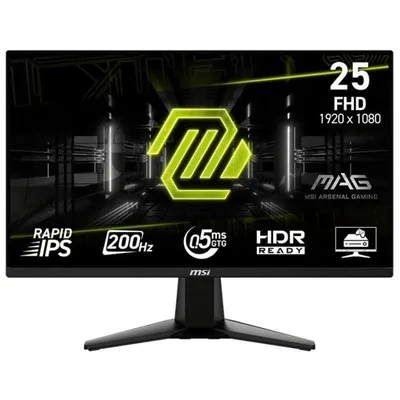 Monitor MSI MAG 255F E20 24,5" FullHD 200Hz Rapid IPS 0,5ms HDR