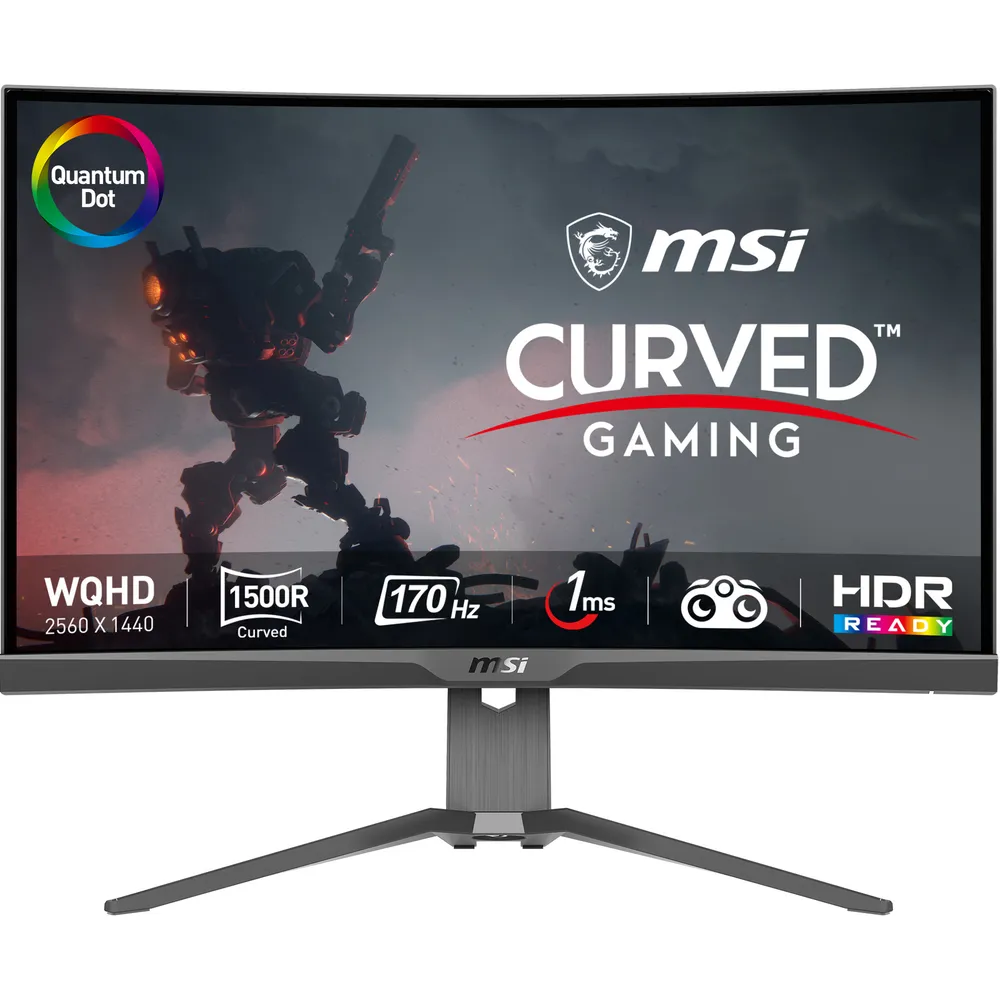 MSI MAG 275CQRF QD 27" LED WQHD 170Hz FreeSync Premium gebogen