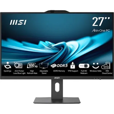 MSI PRO AP272P 14M-886XEU Intel Core i7 16GB 1TB SSD 27" FHD IPS Webcam