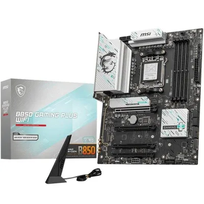 Motherboard MSI B850 GAMING PLUS WIFI AMD B850 Sockel AM5 DDR5 ATX WiFi 7 PCIe 5.0 5GbE