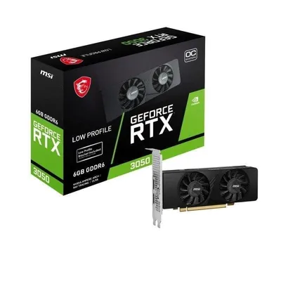 Grafikkarte MSI GeForce RTX 3050 LP OC 6G GDDR6