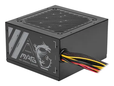 MSI MAG A500N-H 500W ATX-zertifiziertes Netzteil mit aktiver Kühlung