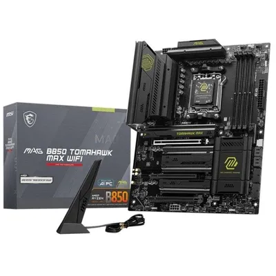 Motherboard MSI MAG B850 TOMAHAWK MAX WIFI AMD B850 AM5 DDR5 ATX WiFi 7 PCIe 5.0