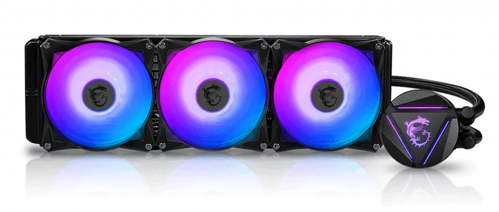 Flüssigkeitskühlung MSI MAG CoreLiquid 360R V2 394mm 3 Lüfter ARGB