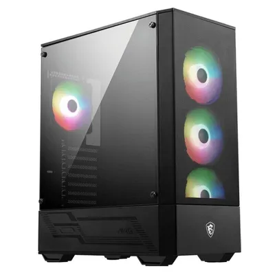 MSI MAG FORGE 112R Tempered Glass USB 3.2 ARGB Schwarz