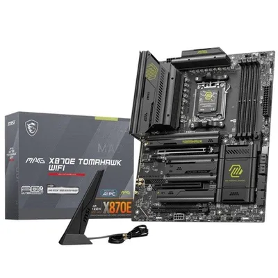 Motherboard MSI MAG X870E TOMAHAWK WIFI AMD X870E Sockel AM5 DDR5 ATX WiFi 7 5GbE USB4 PCIe 5.0
