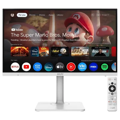 Monitor MSI Modern MD272UPSW 27" UltraHD 4K 60Hz IPS Weiß Smart 4 ms