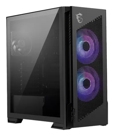 PC-Gehäuse MSI MPG VELOX 300R AIRFLOW PZ Schwarz ATX EATX Gaming-Design