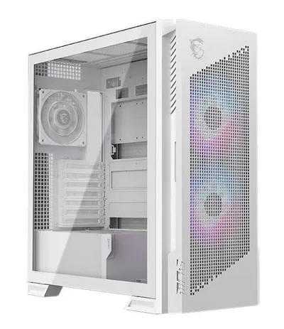 PC-Gehäuse MSI MPG VELOX 300R AIRFLOW PZ Weiß Midi Tower Gaming Fenster