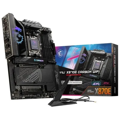 Motherboard MSI MPG X870E CARBON WIFI AMD X870E Sockel AM5 DDR5 ATX WiFi 7 RGB