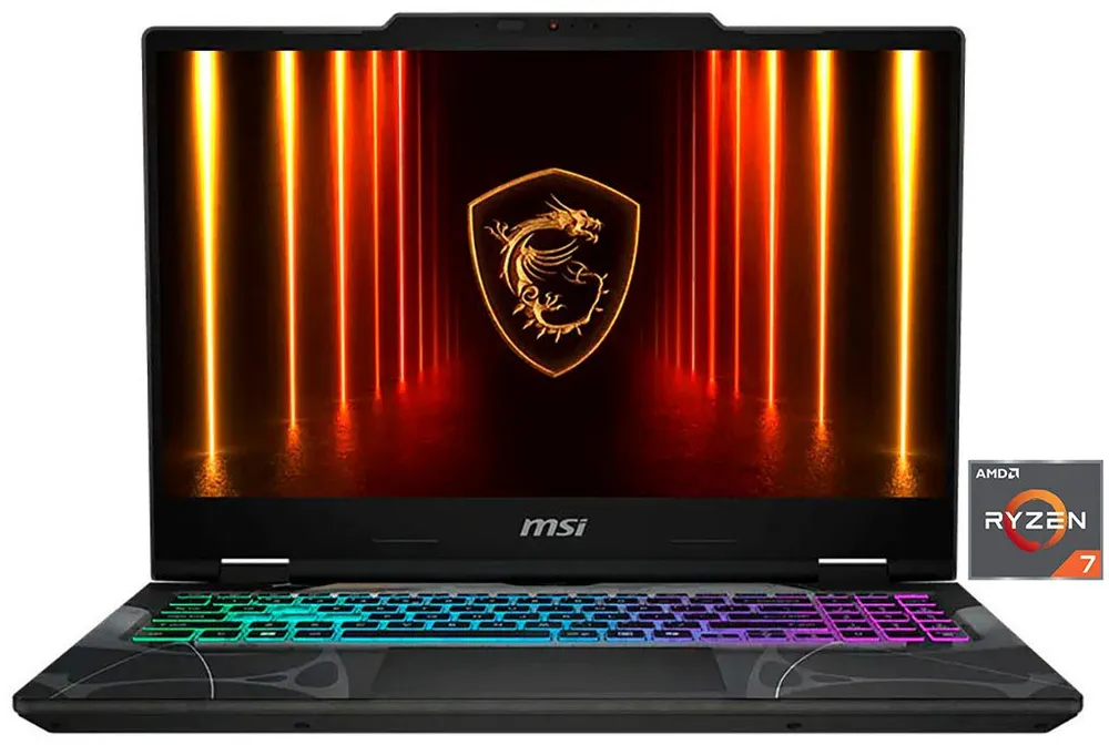 MSI Cyborg A15 AI B2HWGKG-089 Gaming-Notebook (39,6 cm/15,6 Zoll, AMD Ryzen 7 260, GeForce RTX 5070, 32 GB, 1000 GB SSD)