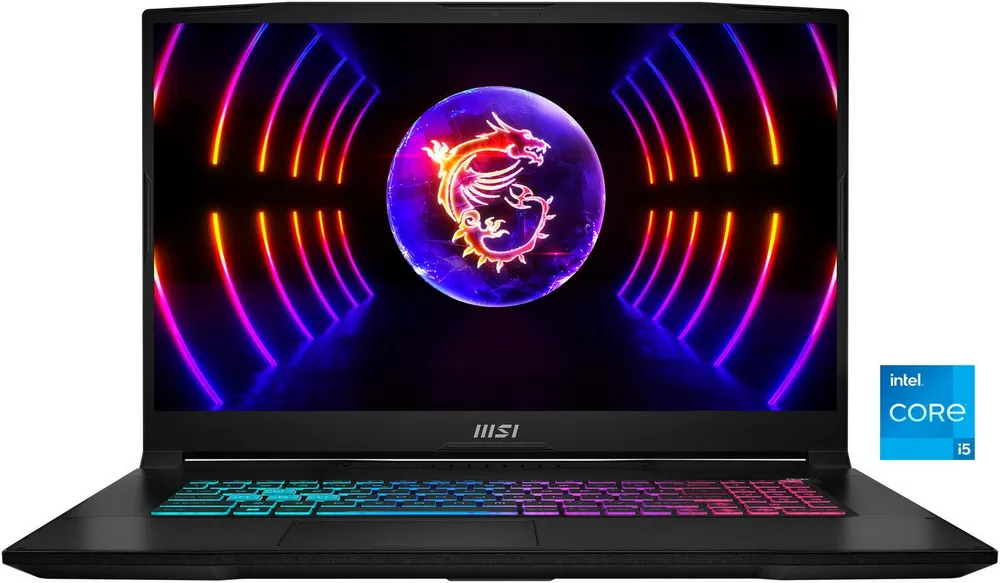 MSI Katana 17 B13VEK-1298 Gaming-Notebook (43,9 cm/17,3 Zoll, Intel Core i5 13420H, GeForce RTX 4050, 16 GB, 1000 GB SSD)