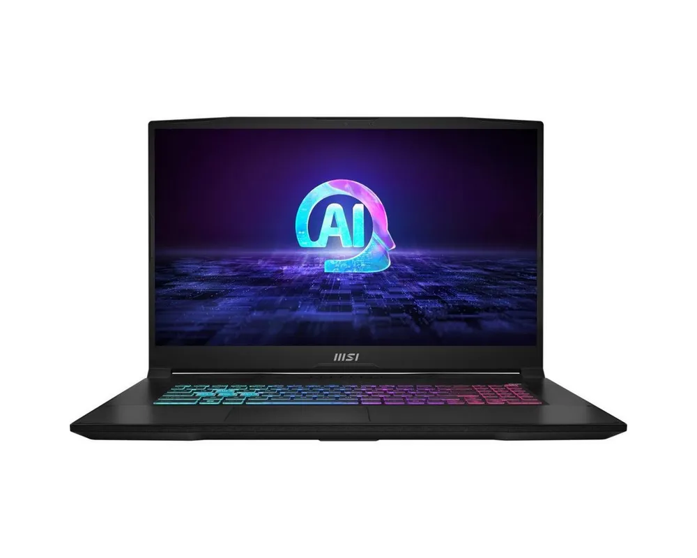 MSI Katana A17 AI B8VF-866 Gaming-Notebook (43.94 cm/17.3 Zoll, AMD Ryzen 7 8845HS, RTX 4060, 32 GB, 1000 GB SSD, 32 GB RAM)