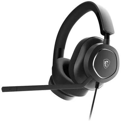 MSI Maestro 300 kabelgebundene Gaming Kopfhörer USB-C/USB-A abnehmbares Mikrofon schwarz