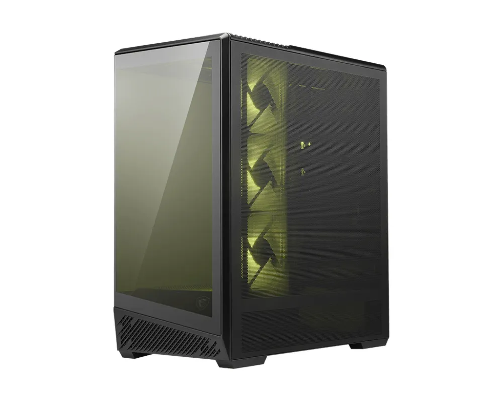 PC-Gehäuse MSI MAG PANO 130R PZ Midi Tower ATX USB-C Liquid Cooling Schwarz