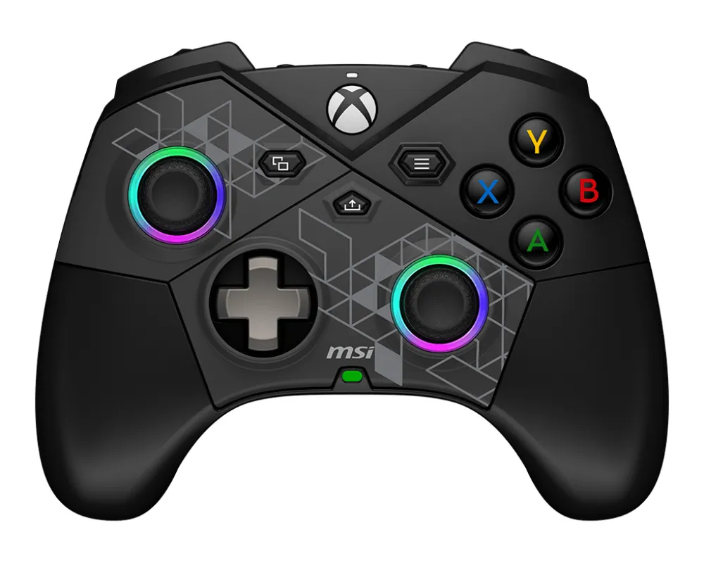 MSI FORCE PRO Wireless Gamepad für Xbox Series/Xbox One/PC, Schwarz