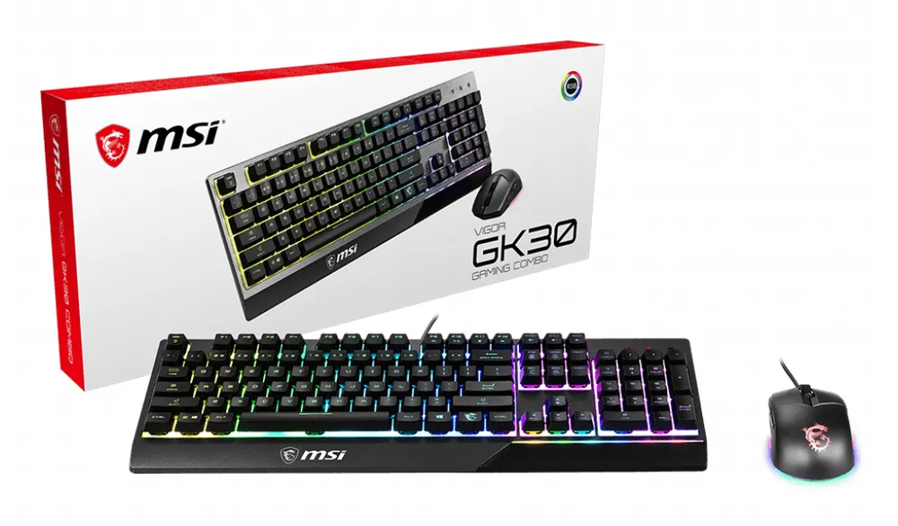 MSI Vigor GK30 combo | s11-04de601-cla | Tastatur-und-Maus-Set