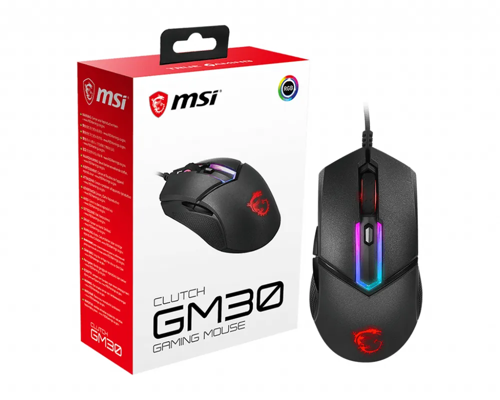 MSI Clutch GM30 | s12-0401690-d22 | rechts - Optisch