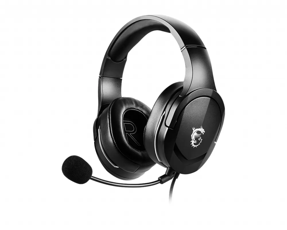 MSI Immerse GH20 Multiplattform-Gaming-Headset Schwarz