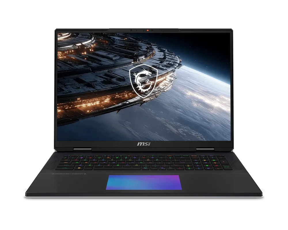 Titan 18 HX A2WJ-1087, Schwarz/Silber, 18 Zoll, UHD+, Intel Core Ultra 9 290HX Plus, 64 GB, 2 TB Notebook