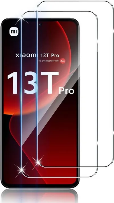 MSM Displayschutzglas 2X Schutzglas für Xiaomi 13T / 13T Pro 5G Display Panzerfolie 9H